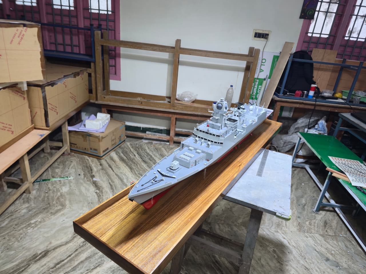 Precision Naval Scale Model