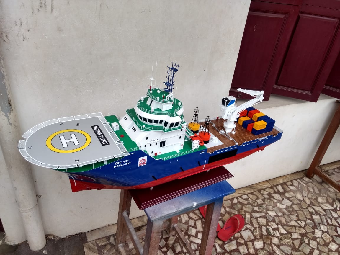 INS Kamorta ASW Corvette — Scale Model